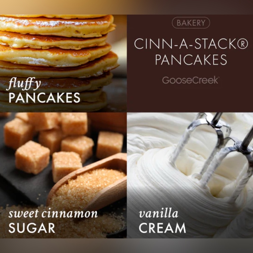 Goose Creek 3-Wick Candle- IHOP Cinn-A-Stack Pancakes (14.5 oz) - Picture 2 of 2